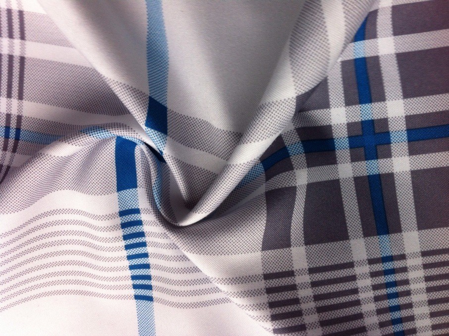 polyester peach skin printed