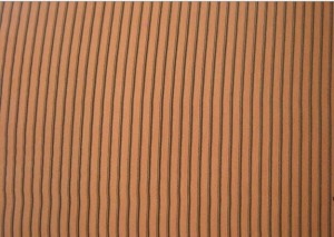 100 Polyester Wool Peach Stripe Fabric PD
