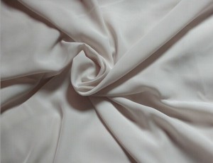 Polyester ITY wool peach fabric