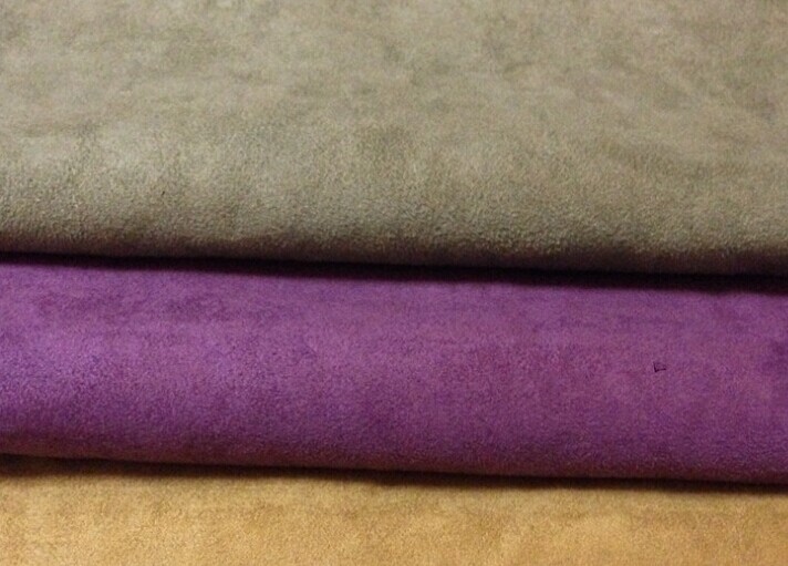 Synthetic suede fabric