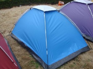 Outdoor tent fabric