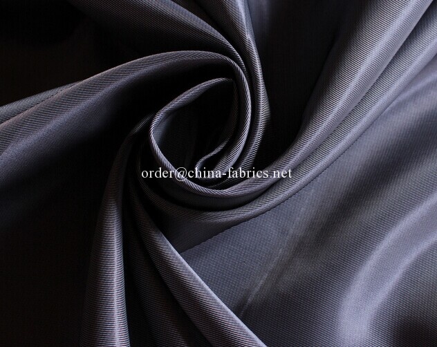 twill polyester 230T 66D taffetas tissu doublure revêtement PU