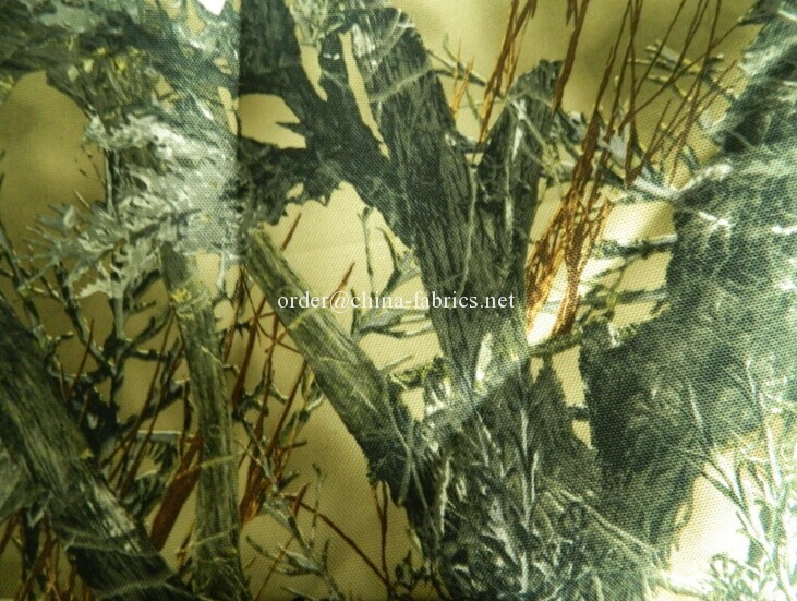 Polyester 1200D printing oxford fabric pu coating