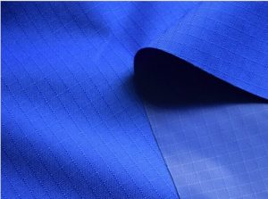 Polyester 900D ripstop oxford fabric PU coating
