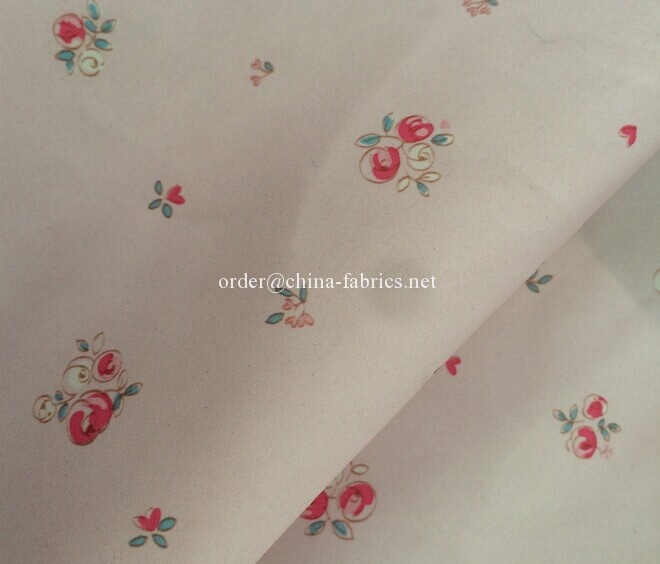 Poliester percetakan 300T kain microfiber pongee