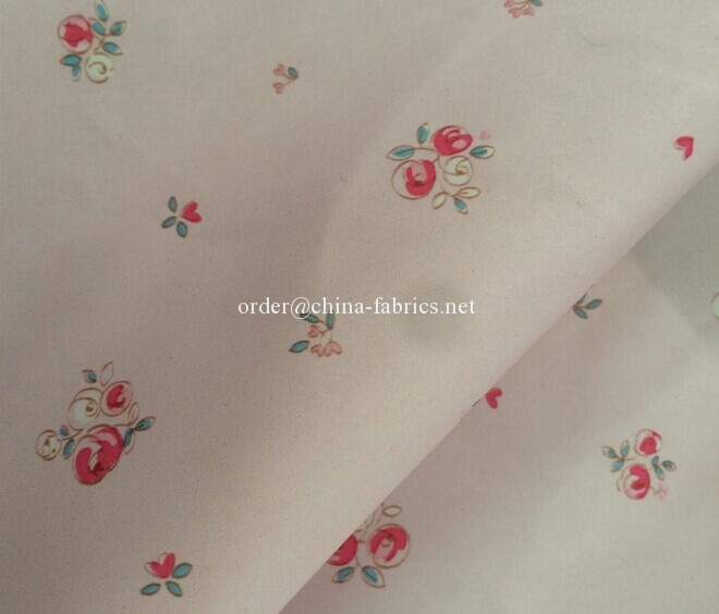 Polyester 300T printing microfiber pongee fabric