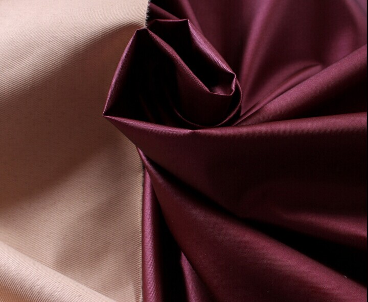Polyester 75D twill microfiber fabric