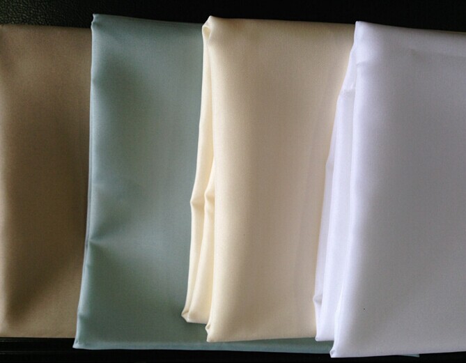 Polyester 150D tissu oxford imperméable à l'eau pour rideau de douche